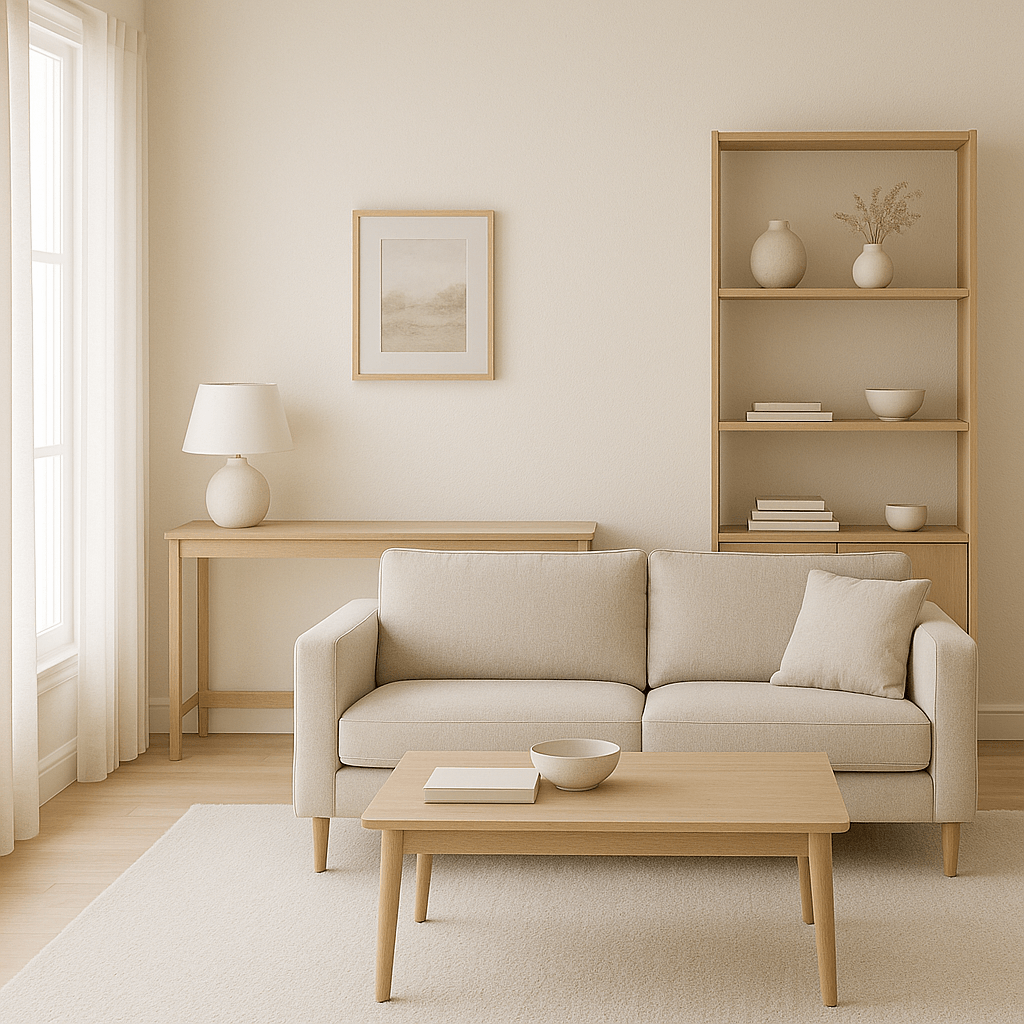 Declutter Your Home with minimal decor and clean surfaces