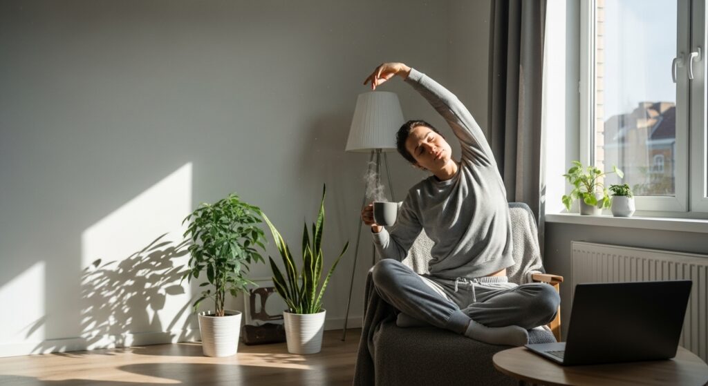 Taking break during Pomodoro session